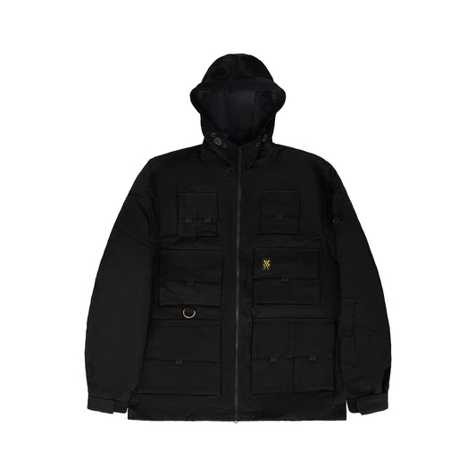 "RETROFUTURE MULTICARGO" RF Cargo Jacket 3X1 Black