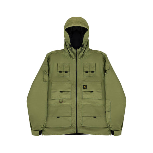 "RETROFUTURE MULTICARGO" RF Cargo Jacket 3X1 Green