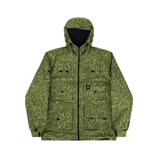 "RETROFUTURE MULTICARGO" RF Cargo Jacket 3X1 Green Camo