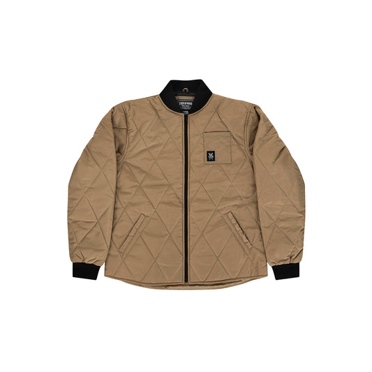 "RETROFUTURE CARGO" RF Quilted Bomber Khaki