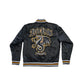 "5OM x Kid Yugi" Ghotic Bomber Jacket Black