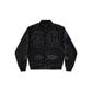 "LONE WOLVES" Bomber Black