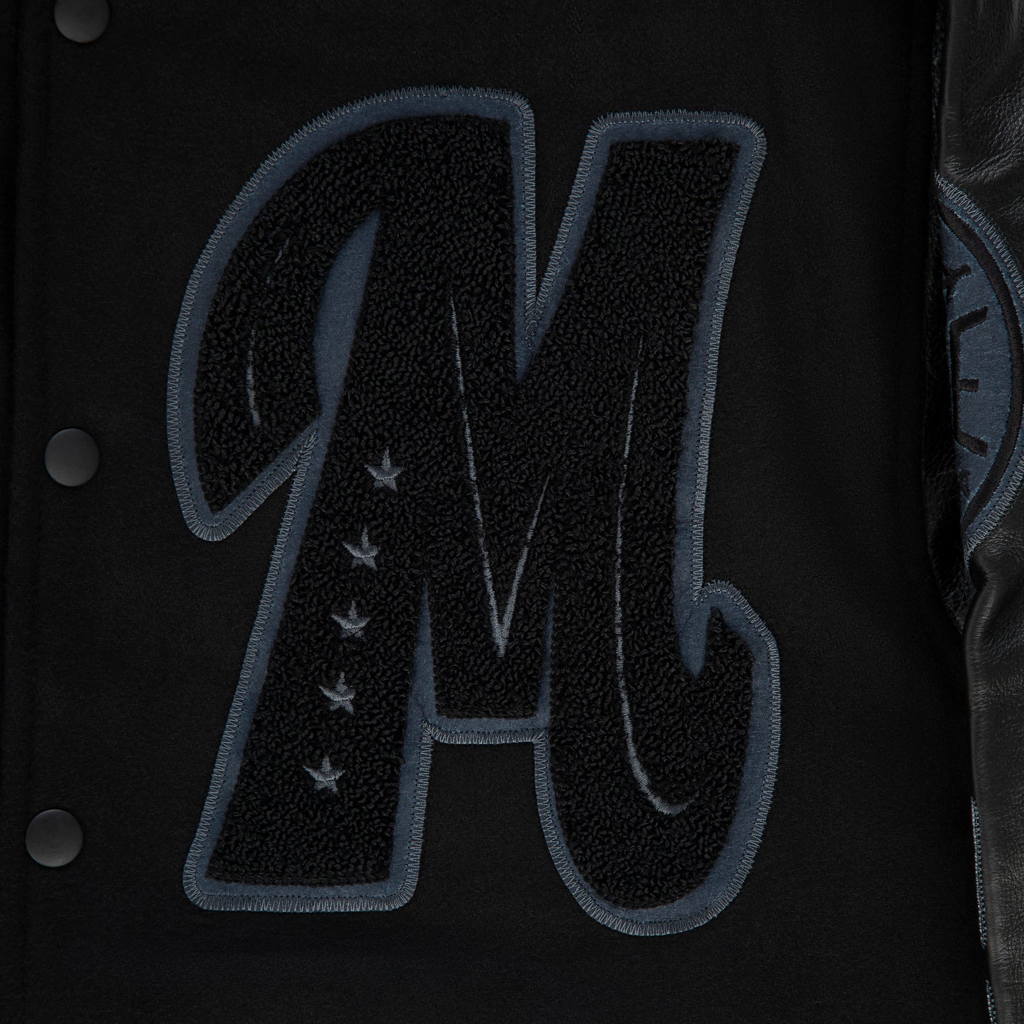 "LONE WOLVES" Varsity Black