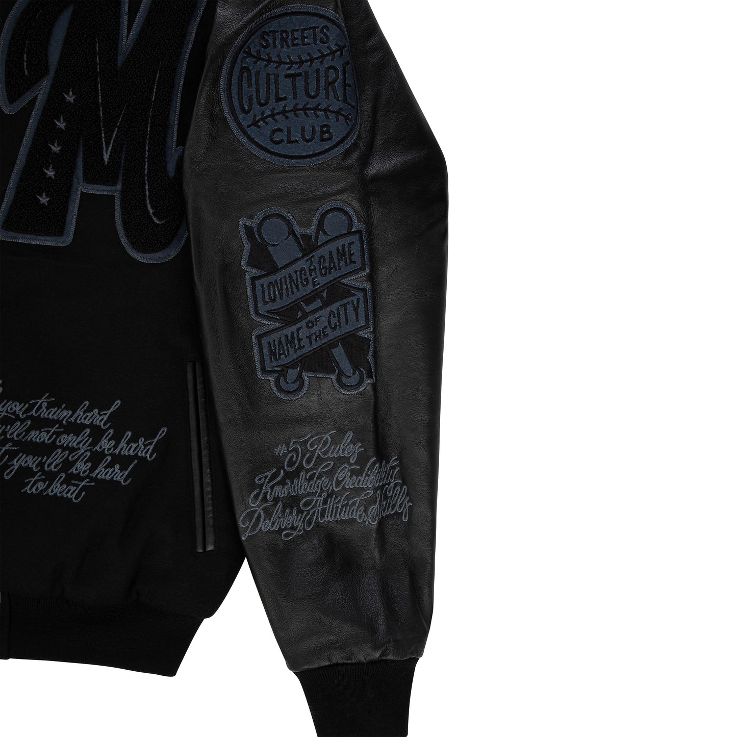"LONE WOLVES" Varsity Black