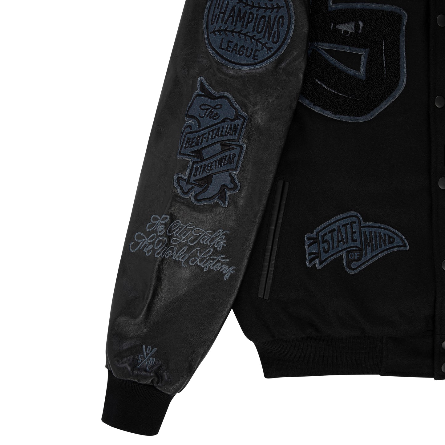 "LONE WOLVES" Varsity Black