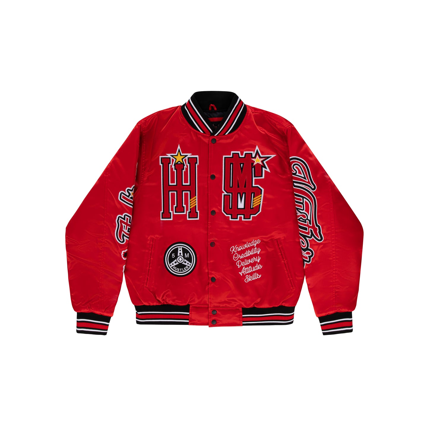 "ITALIAN HUSTLER" by Guè Bomber Red