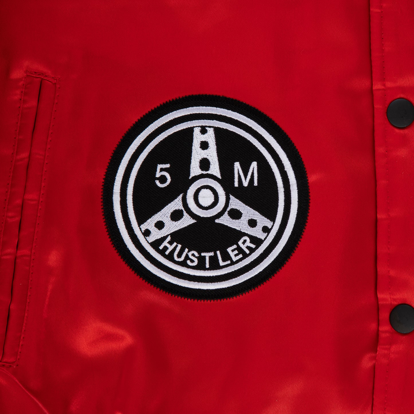 "ITALIAN HUSTLER" by Guè Bomber Red