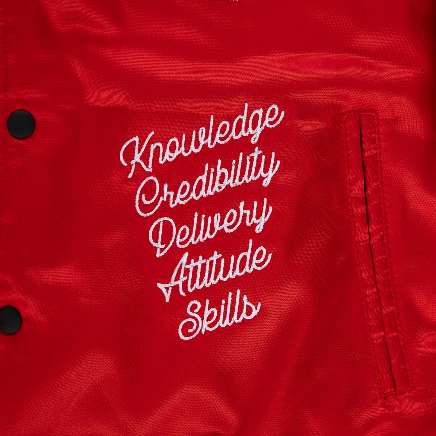 "ITALIAN HUSTLER" by Guè Bomber Red