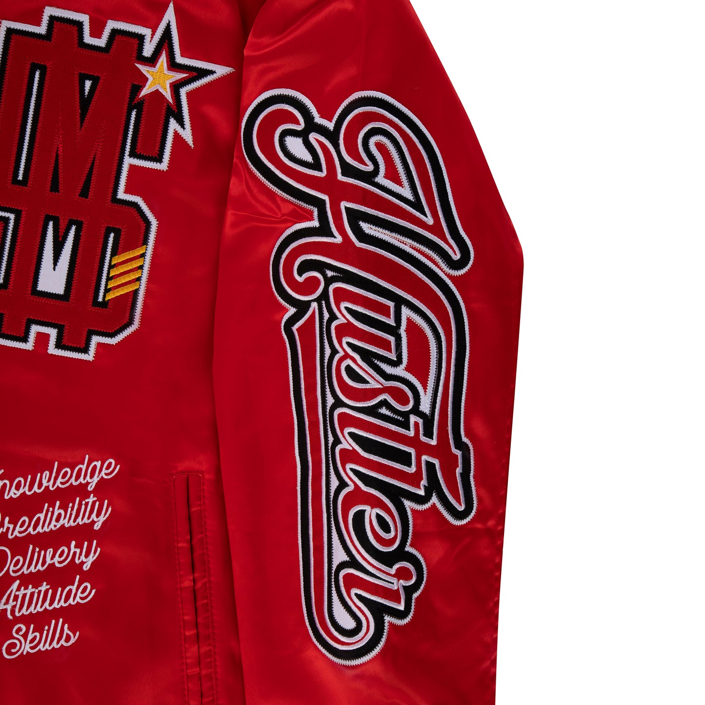 "ITALIAN HUSTLER" by Guè Bomber Red