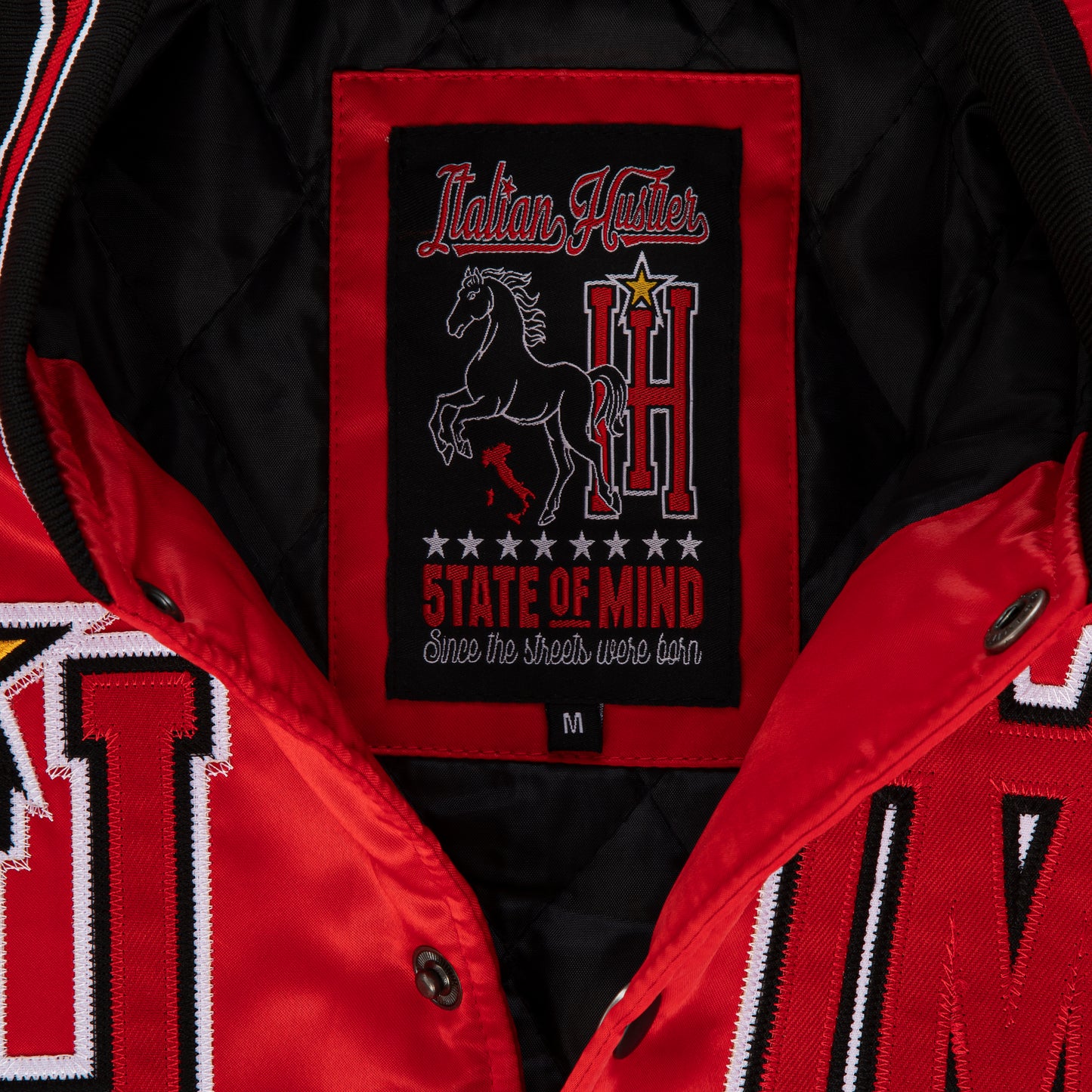 "ITALIAN HUSTLER" by Guè Bomber Red