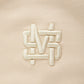 "MONOGRAM" Hoodie mit Reißverschluss, Schwarz
