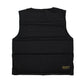 "RETROFUTURE BASIC" RF Puffer Rider Vest Black
