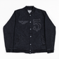 "VDV x 5TATE OF MIND" Canvas Bomber Washed Black