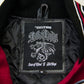 "5OM x Kid Yugi" Dragon Varsity Jacket Red