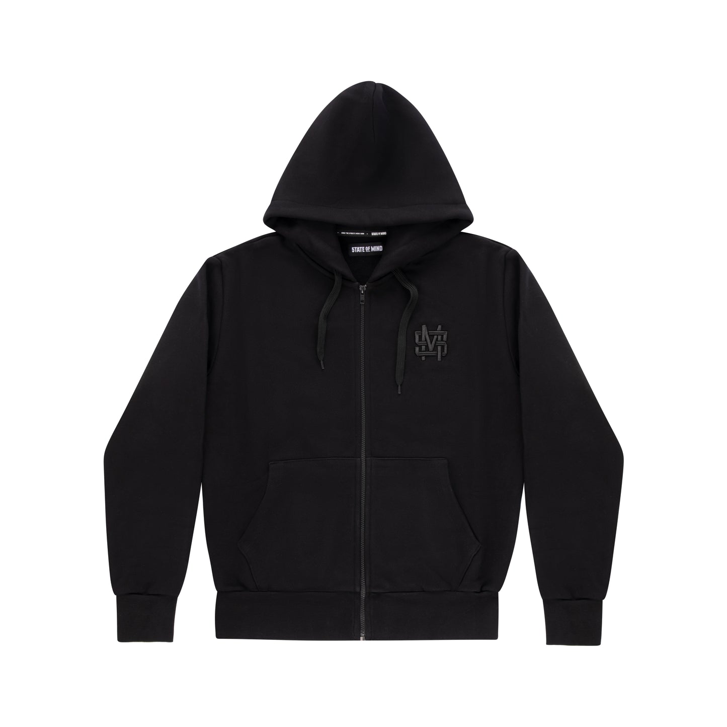 "MONOGRAM" Hooded Tracksuit Black T/T 500g