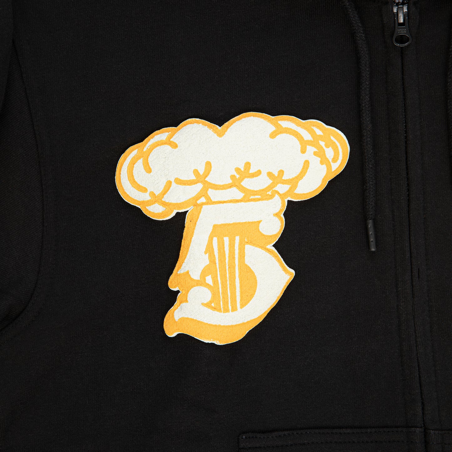 "VANDALZ HOME" Hoodie Zip Black