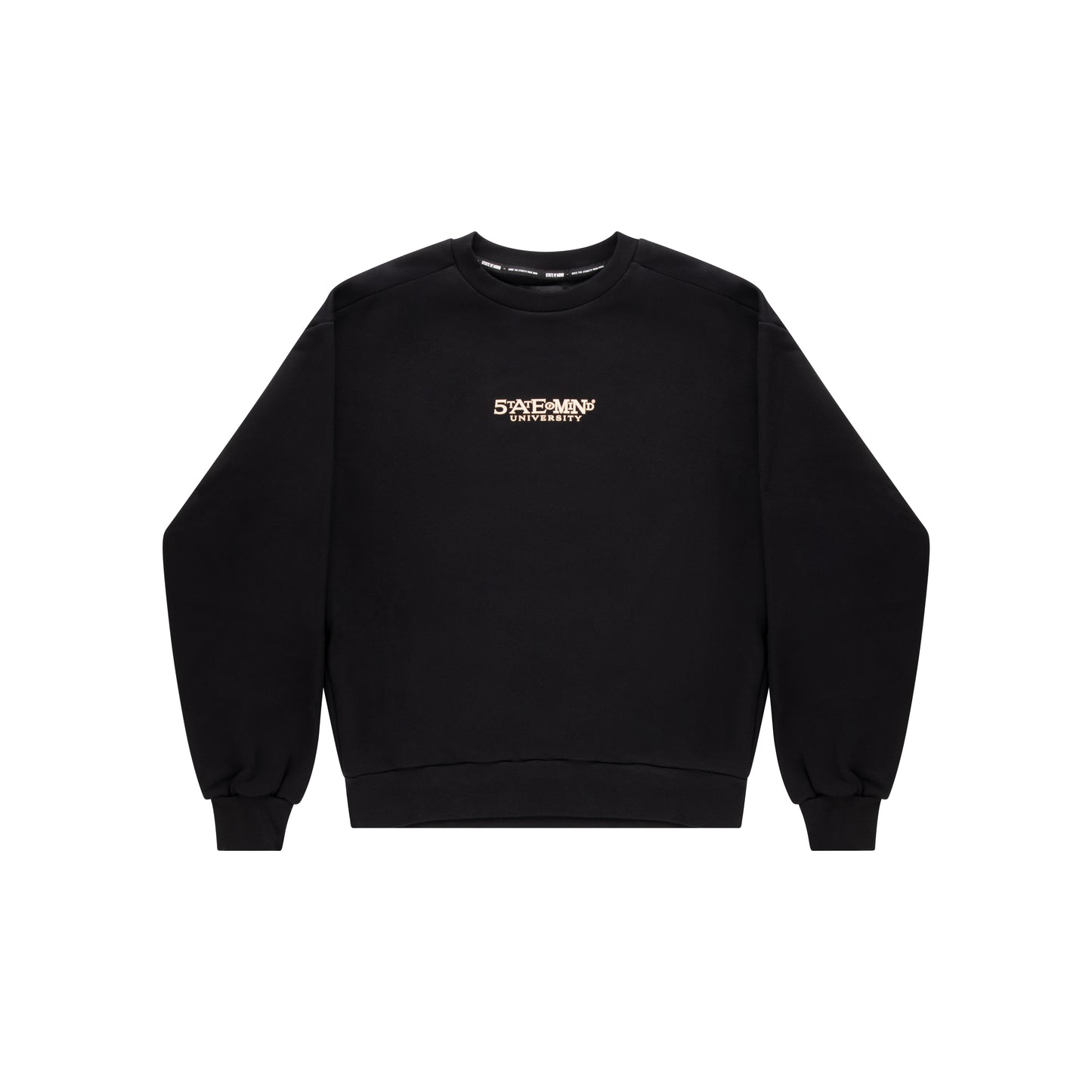 "5OM UNIVERSITY" Sweatshirt Black