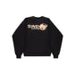 "MONOGRAM" Hoodie mit Reißverschluss, Dunkelgrau