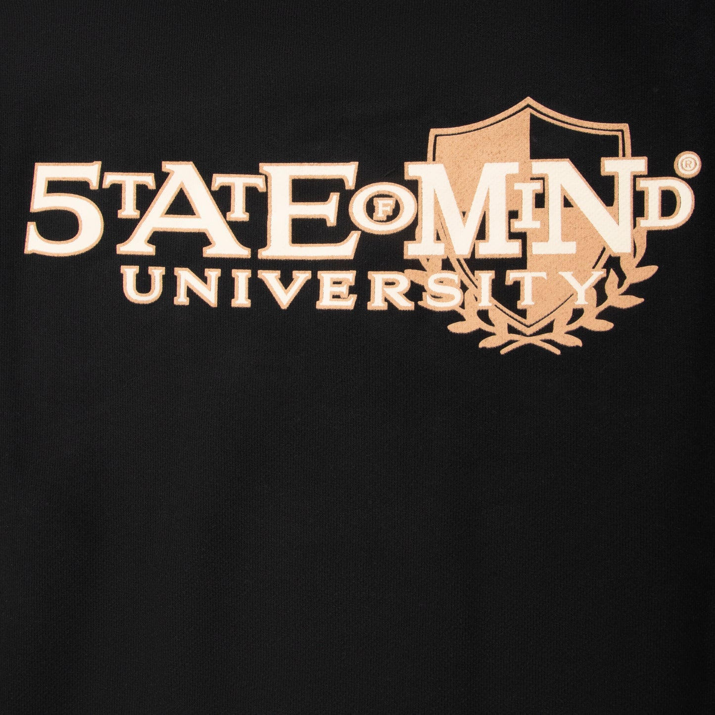 "5OM UNIVERSITY" Sweatshirt Black