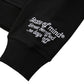 "MONOGRAM" Hoodie mit Reißverschluss, Dunkelgrau