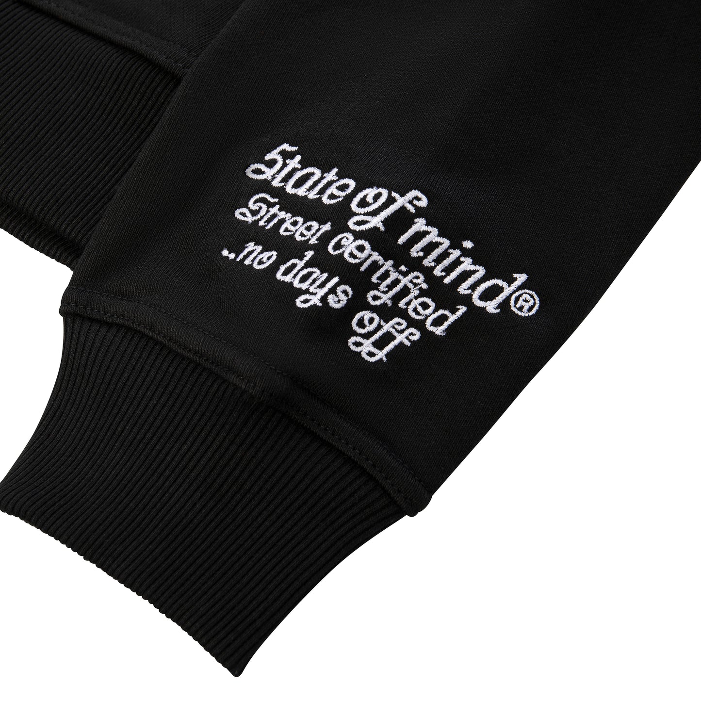 "5OX OG" Zip Hoodie Black