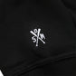 "MONOGRAM" Hoodie mit Reißverschluss, Dunkelgrau