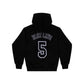 "HUSTLER FAST PRO" by Guè Hoodie Black