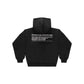 "RETROFUTURE STATEMENT" Oversize-Hoodie Schwarz
