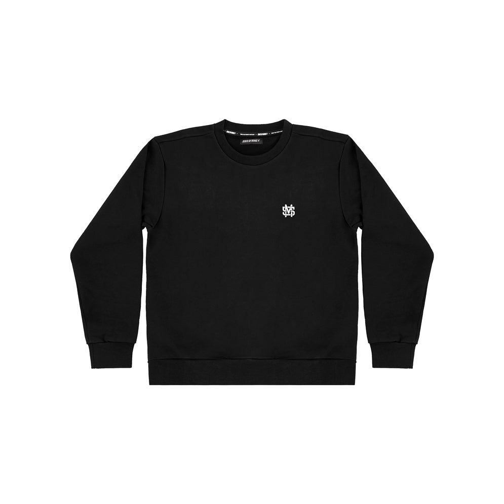 " MONOGRAM " Sweatshirt Black