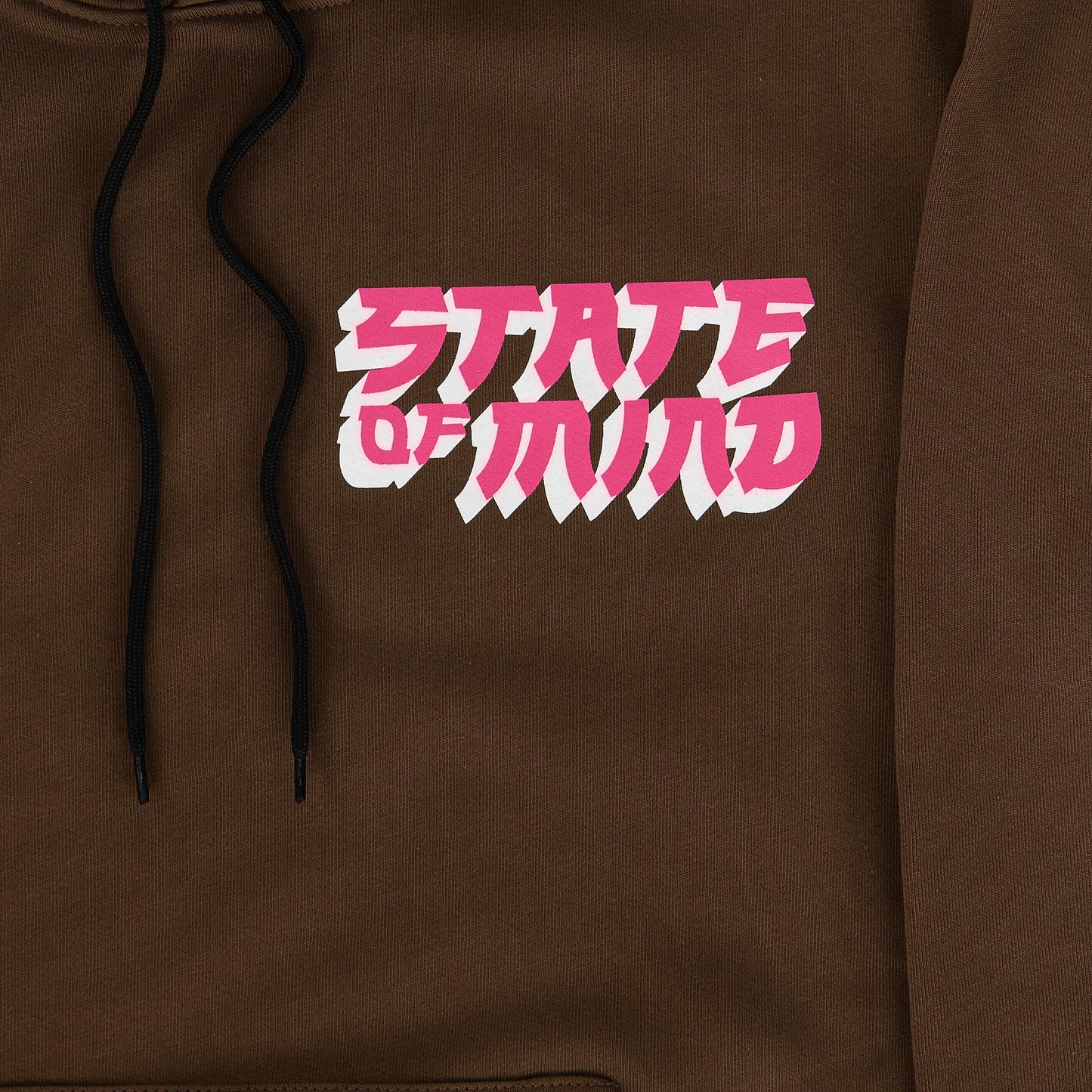 "5OM GRFX" 5OM Best Soup Hoodie Brown