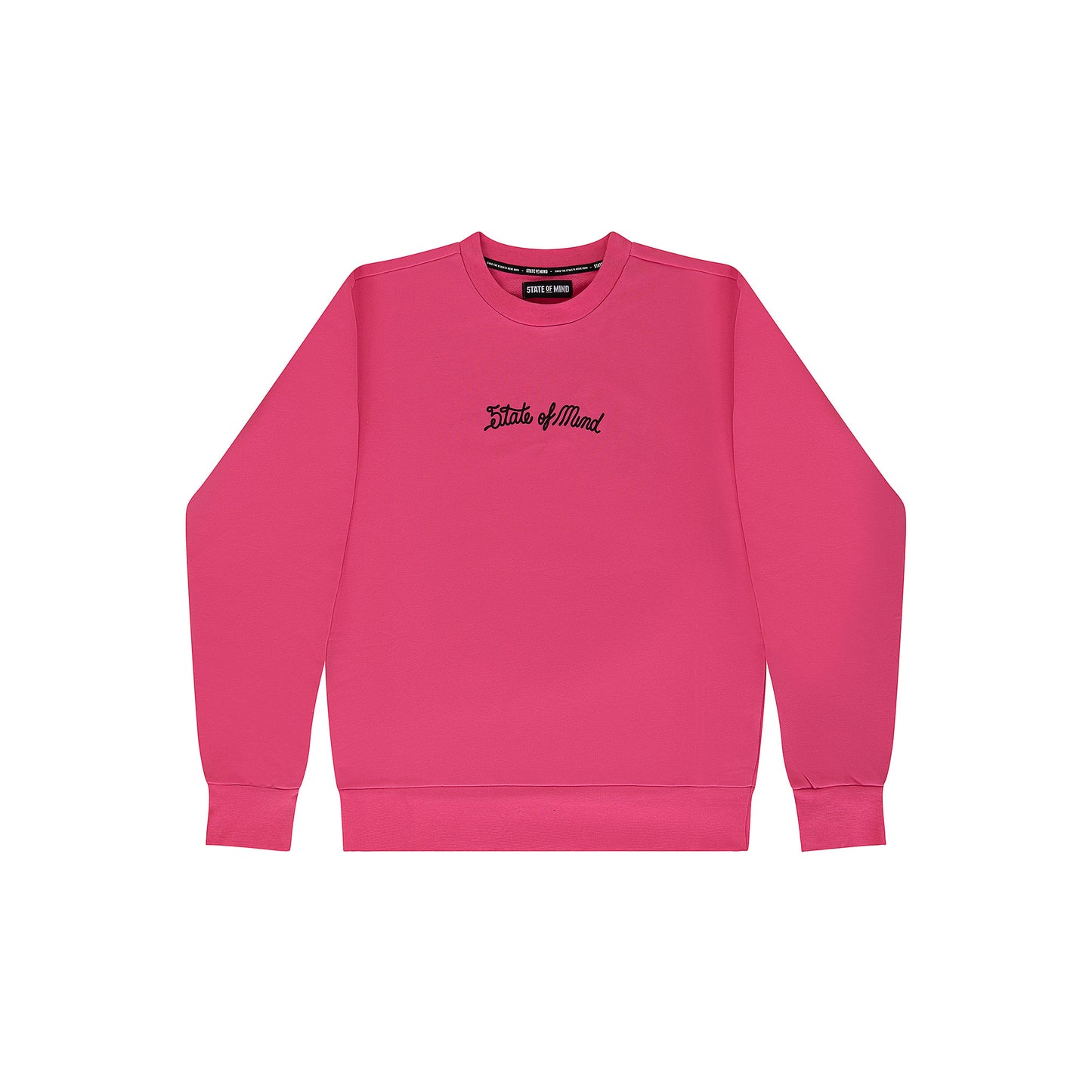 "5OM GRFX" Gang Signs Crewneck Pink