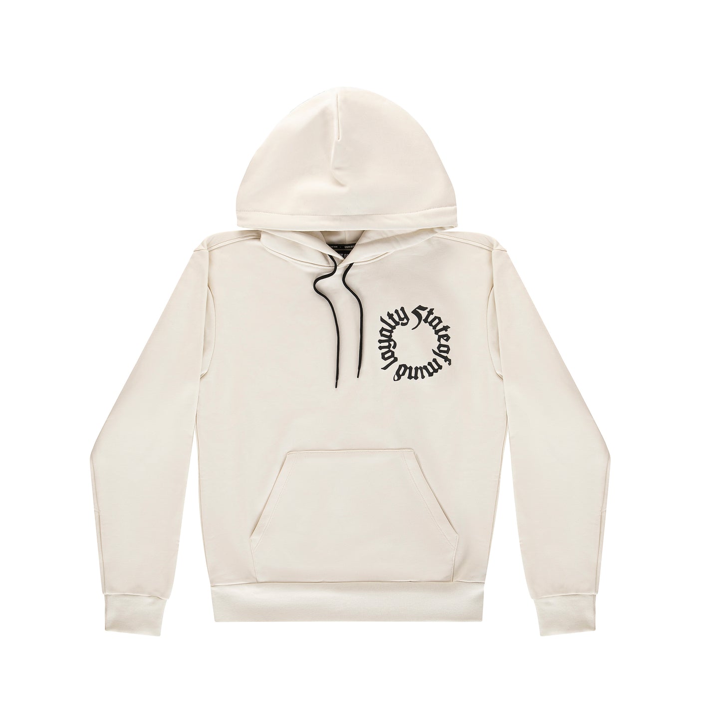 "5OM GRFX" 5OM Loyalty Hoodie Off white