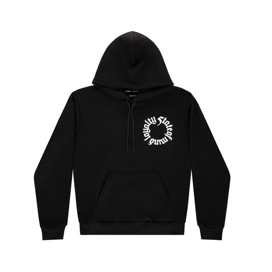 "5OM GRFX" 5OM Loyalty Hoodie Black