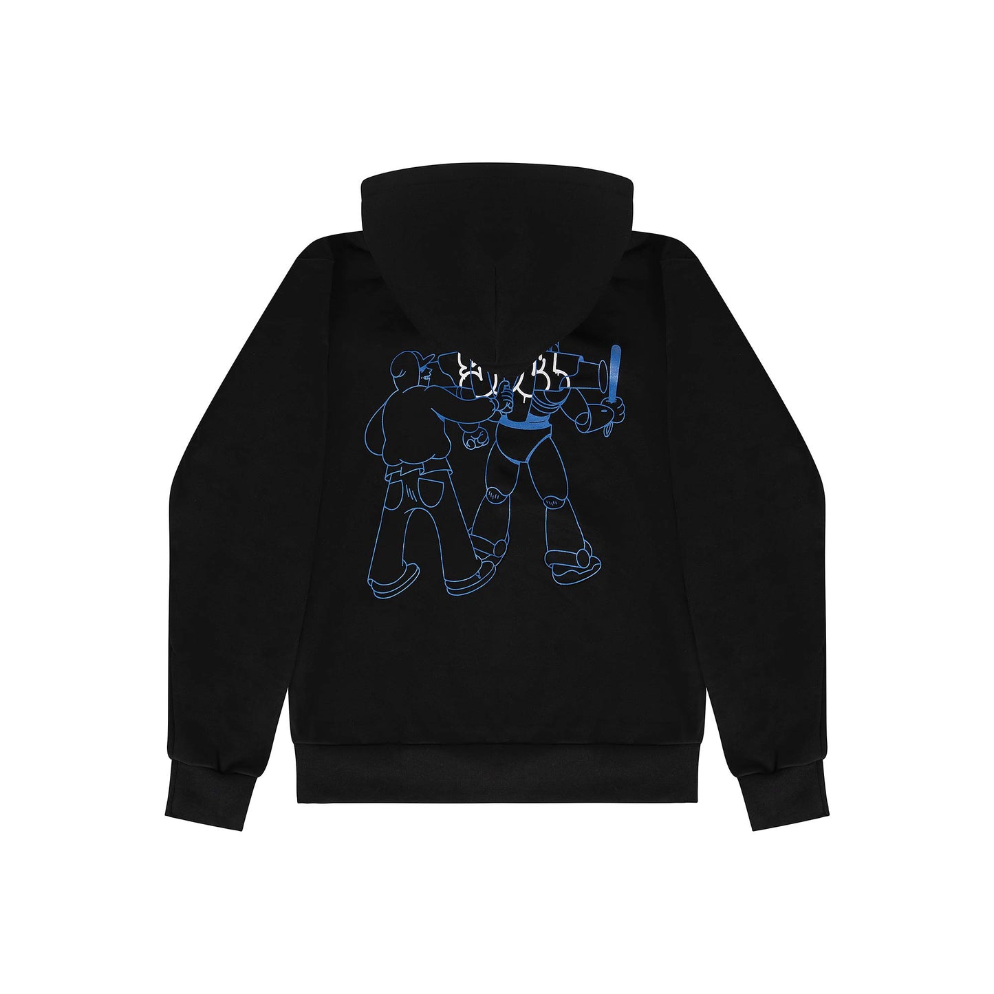 "5OM GRFX" 5OM Story Hoodie Black