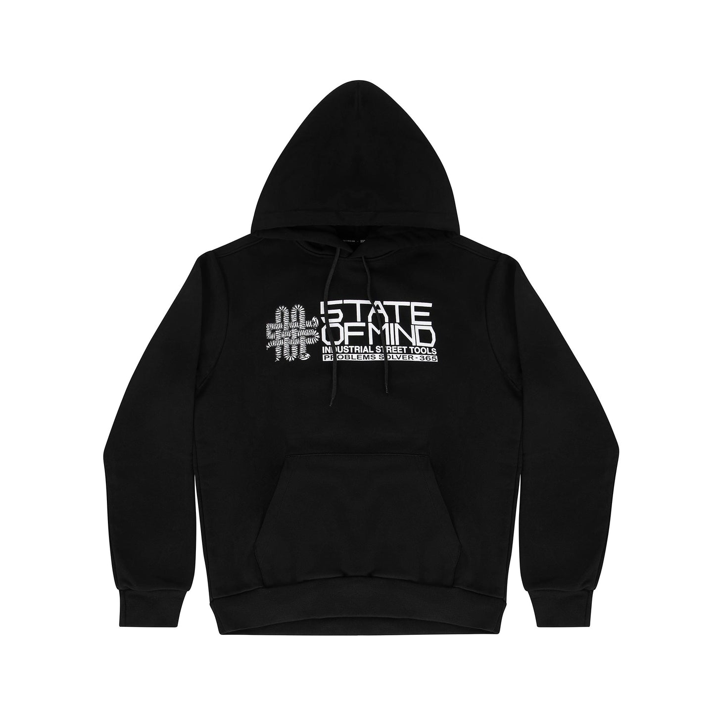 "5OM GRFX" 5OM Spider Hoodie Black