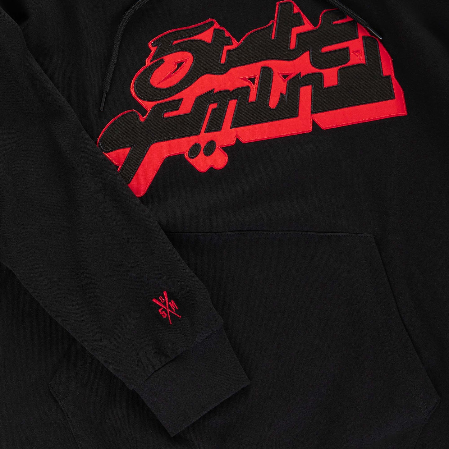 "5OM GRFX" 5OM Arab Hoodie Black