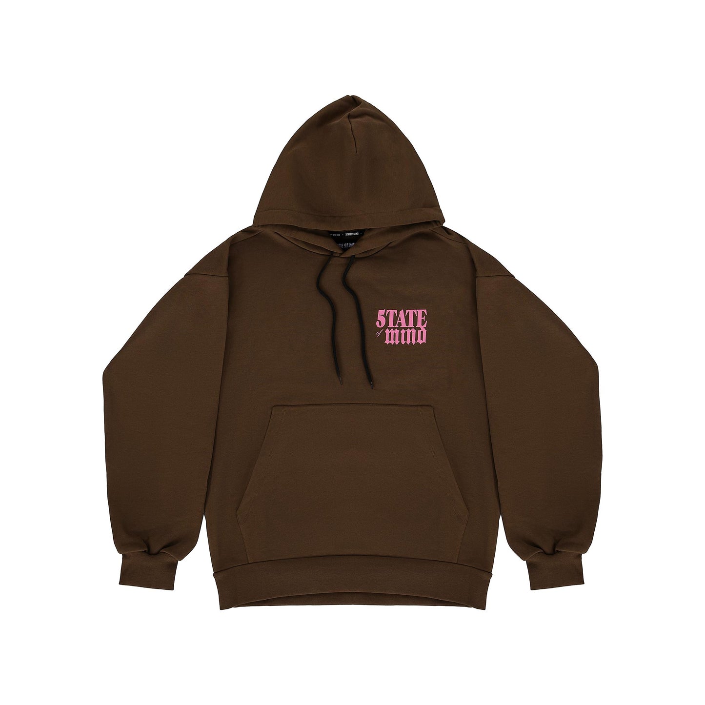 "5OM WORD UP" So Fresh So Clean Hoodie Brown