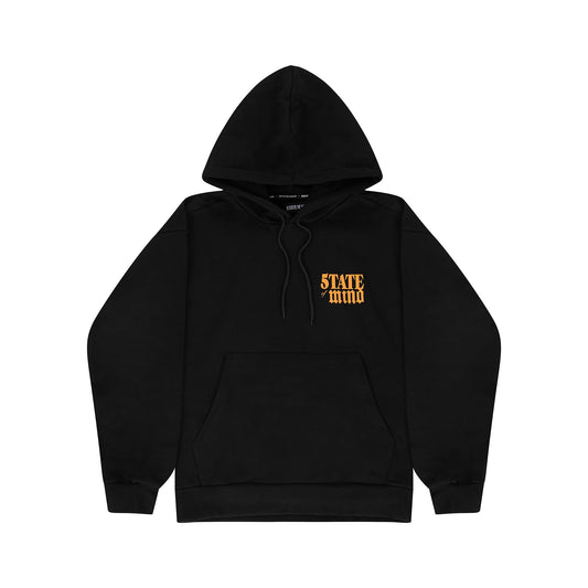 "5OM WORD UP" So Fresh So Clean Hoodie Black