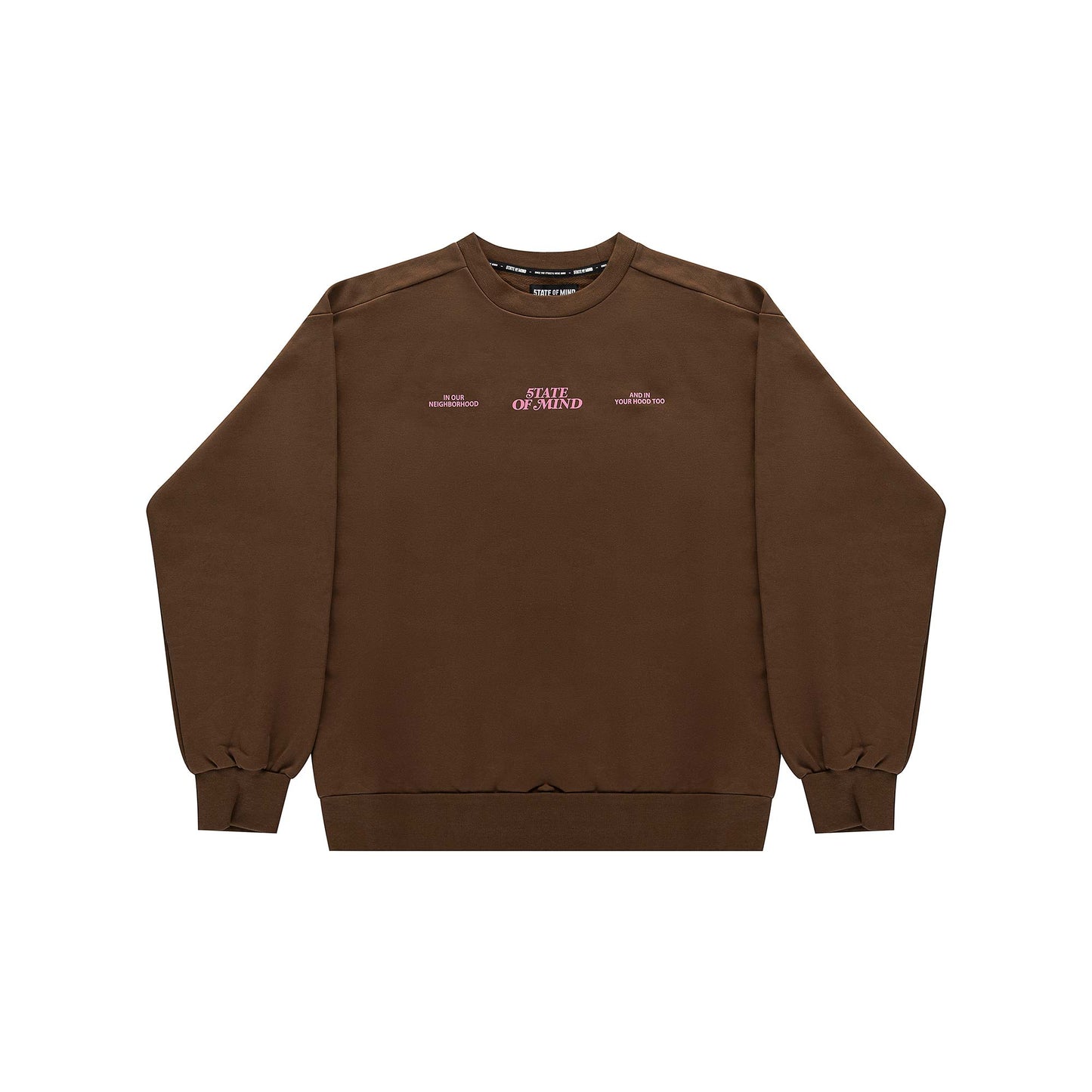 "Street Dreams" Crewneck Brown