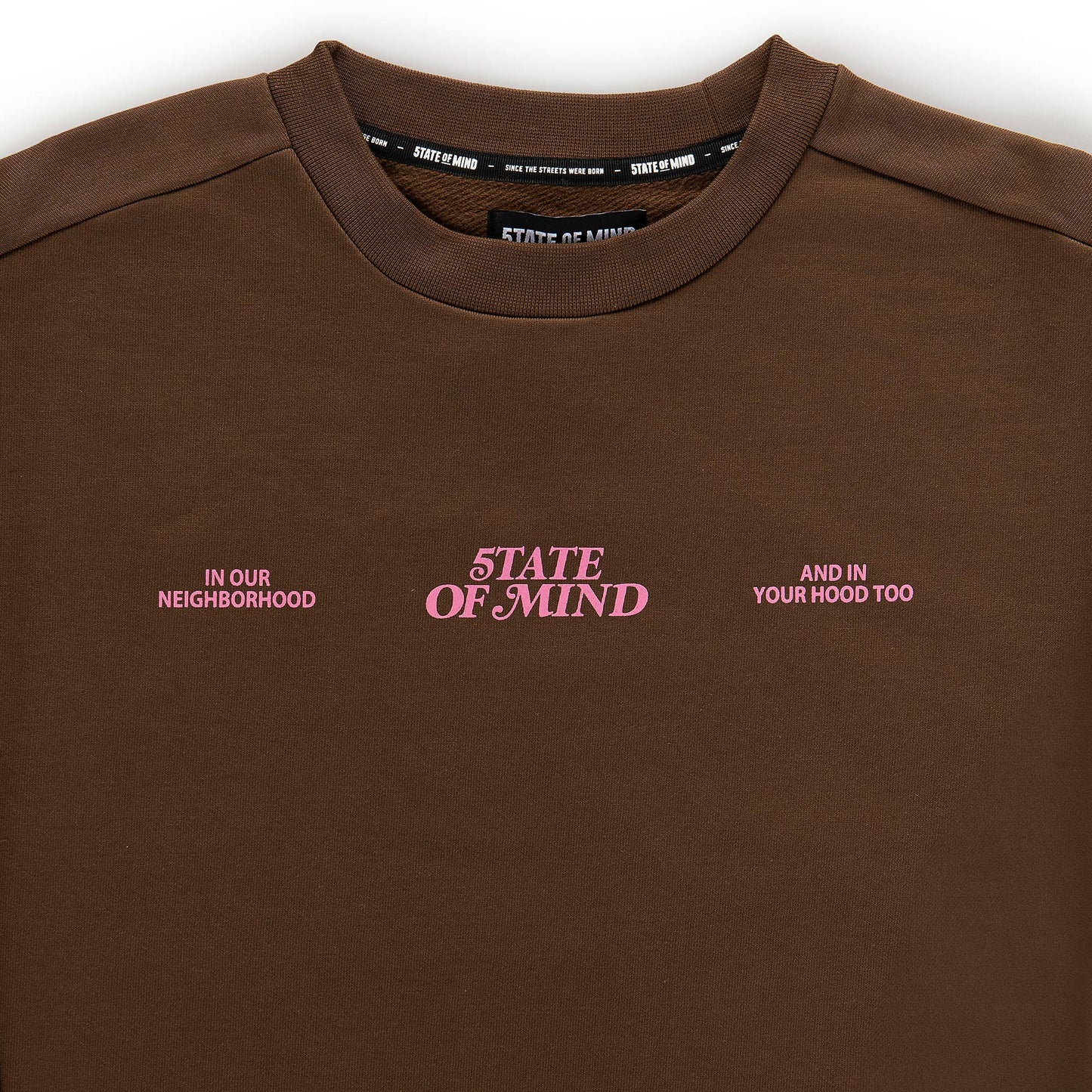 "Street Dreams" Crewneck Brown