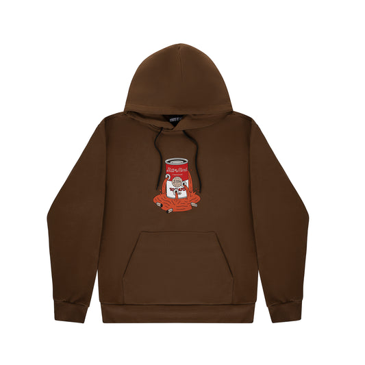 "5OM GRFX" Warhol 5OM Hoodie Brown