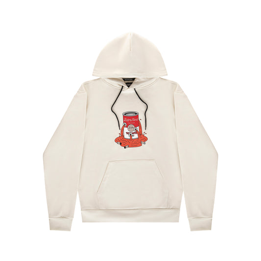 "5OM GRFX" Warhol 5OM Hoodie Off white