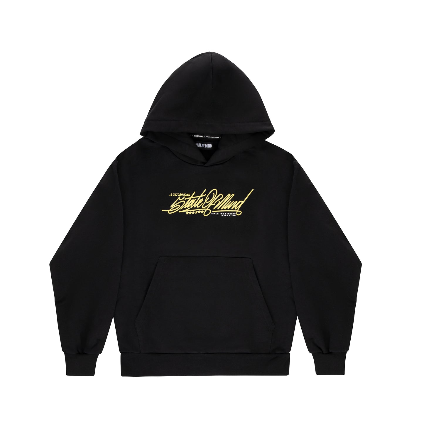 "NO TRACKING" Hoodie Black
