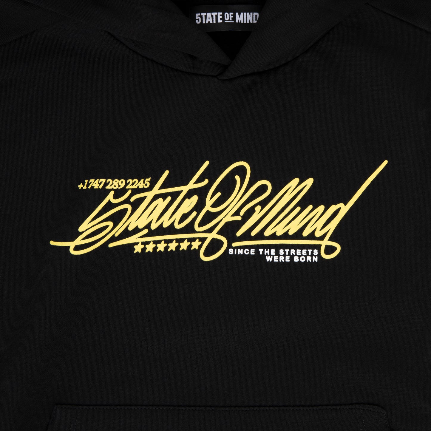 "NO TRACKING" Hoodie Black