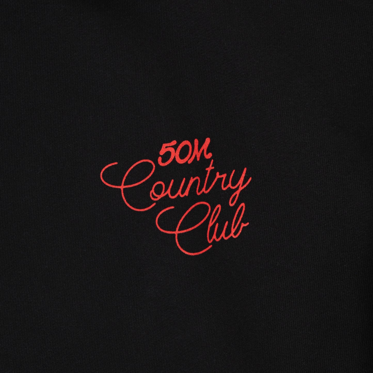 "COUNTRY CLUB" Hoodie Black