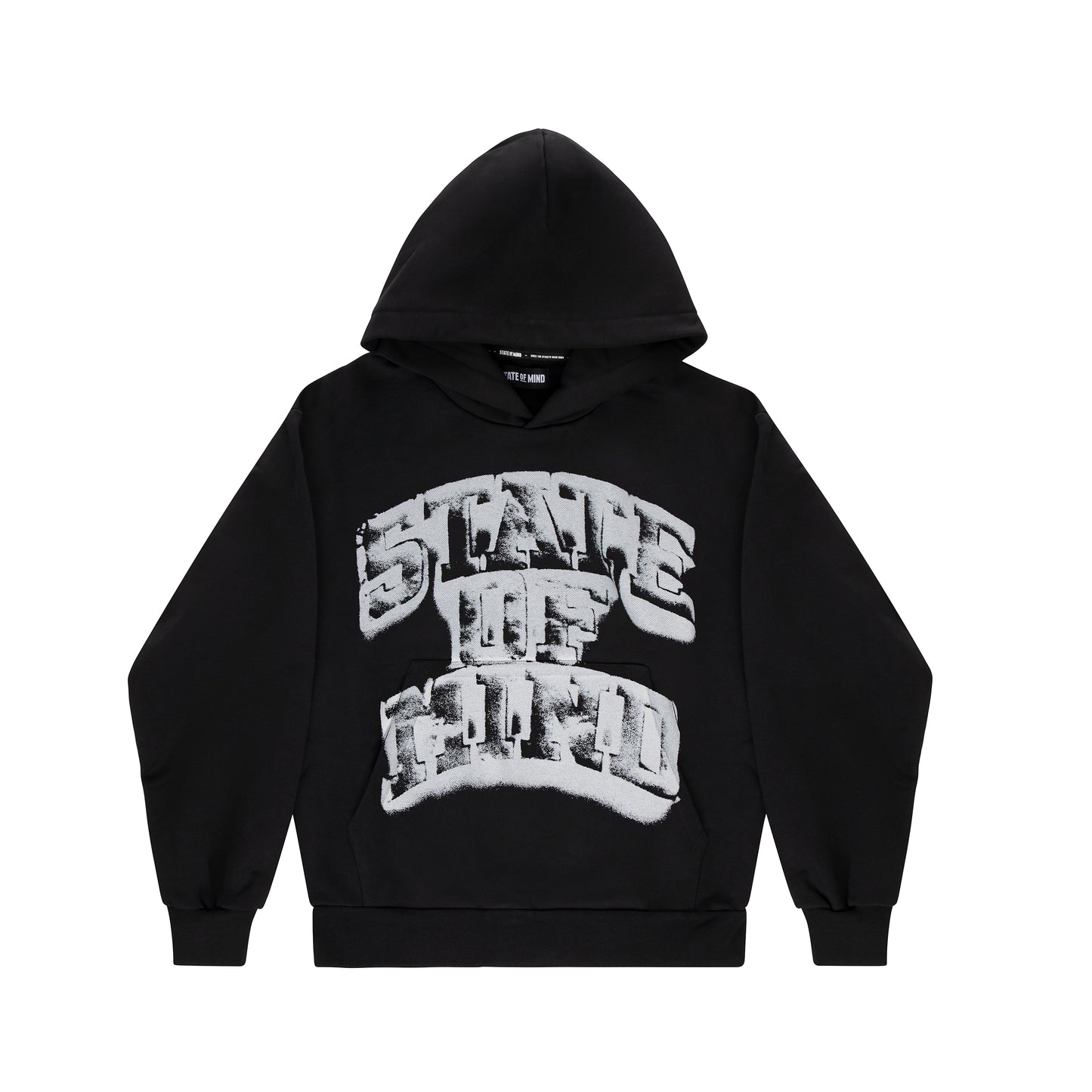 "CRACK COLLEGE" Hoodie Black