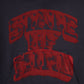"CRACK COLLEGE" Hoodie Dunkelgrau