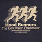 "HOOD RUNNERS" Hoodie Zip Dark Grey
