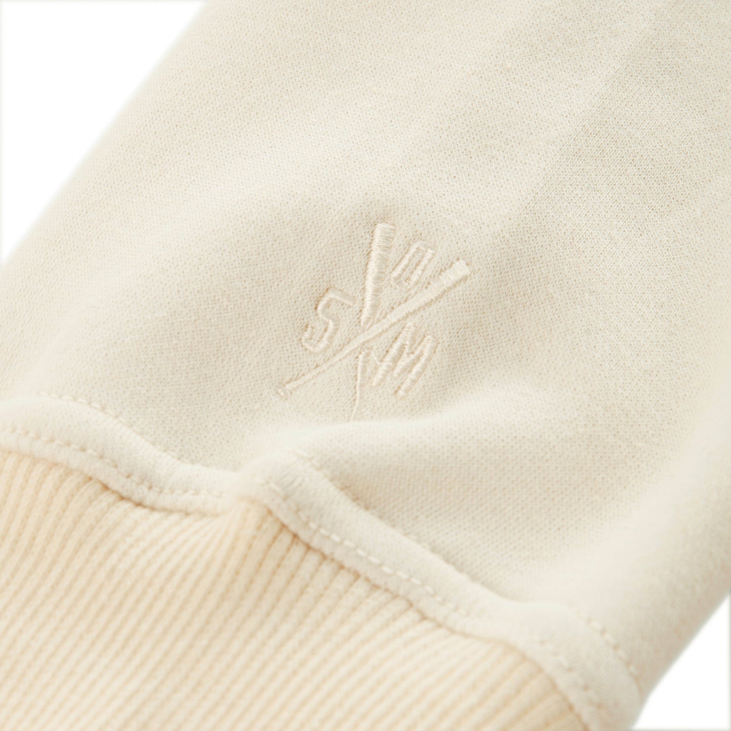 "LONE WOLVES" Hoodie Zip White