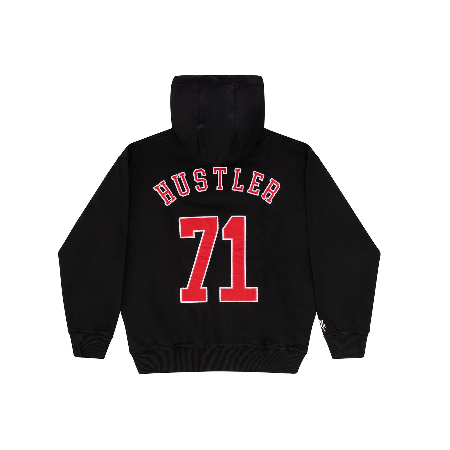 "ITALIAN HUSTLER" by Guè Hoodie Black